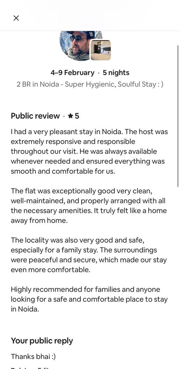 Guest review