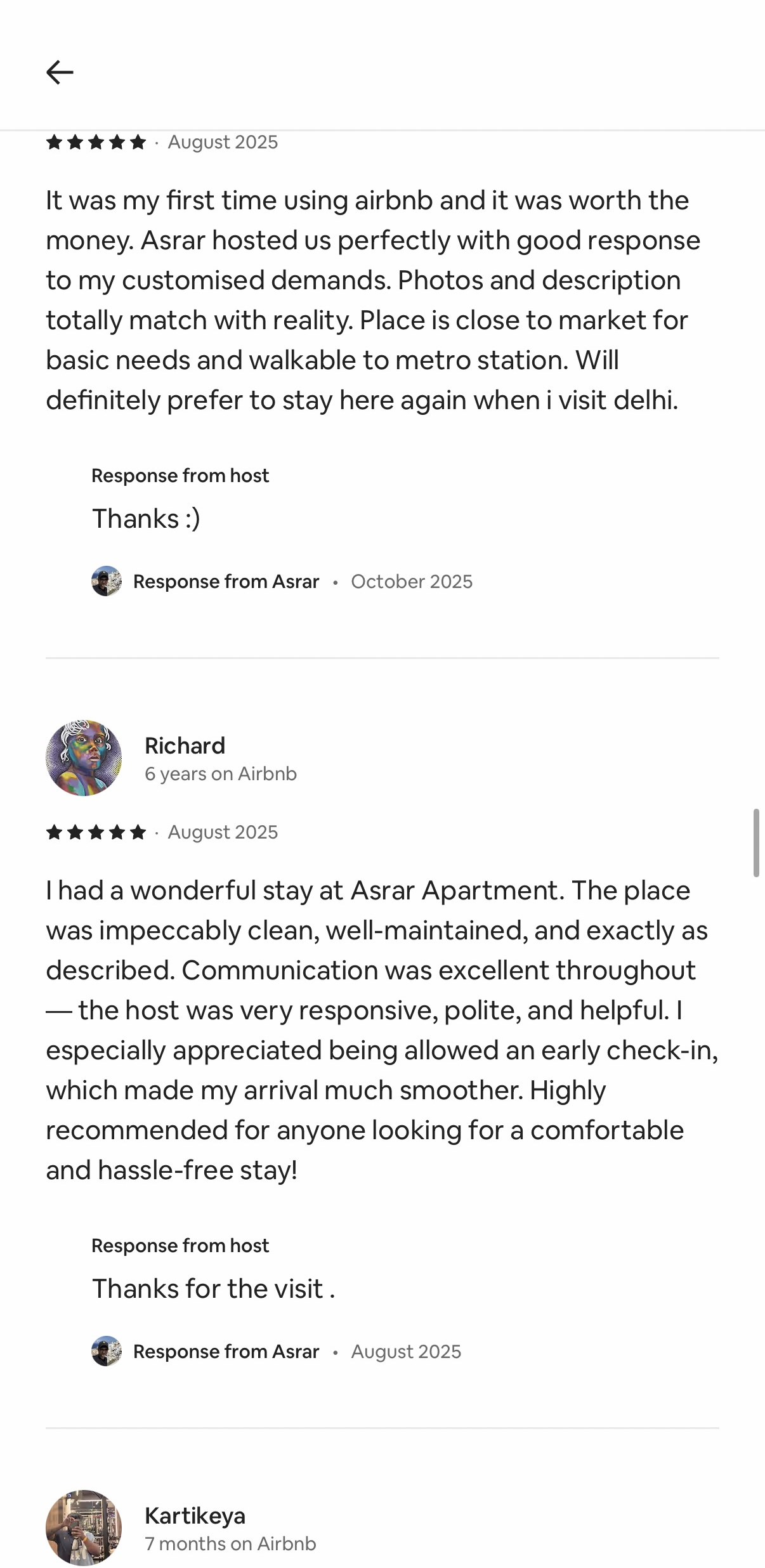 Guest review