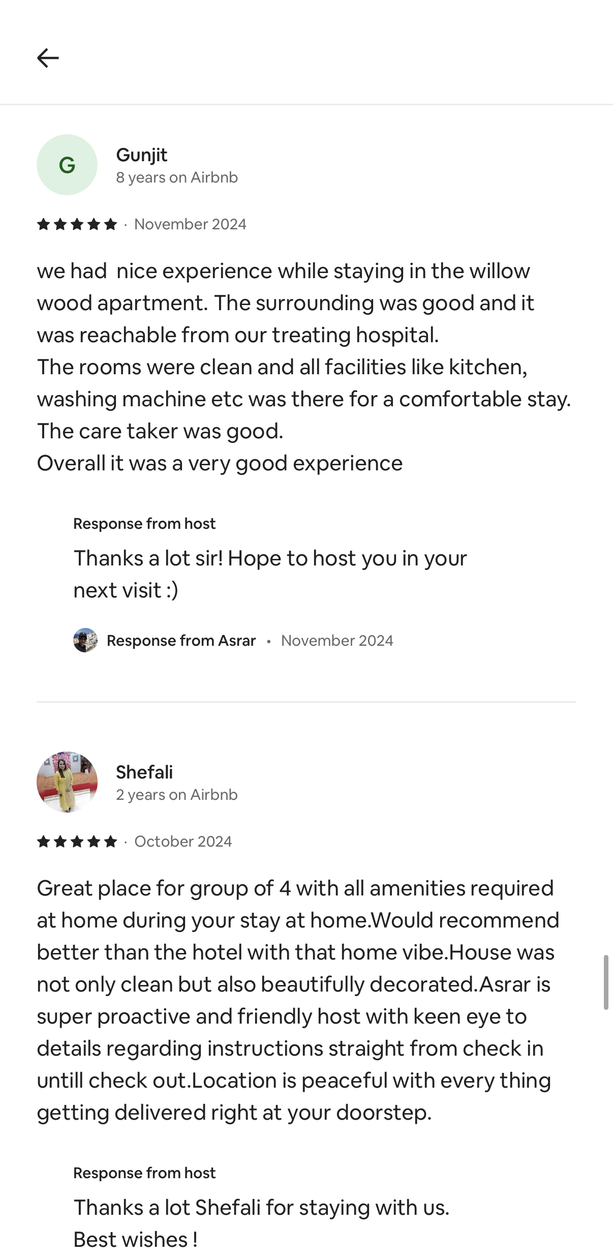 Guest review