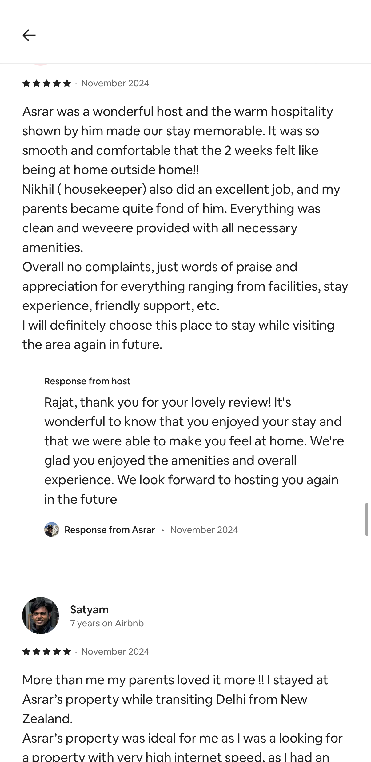 Guest review