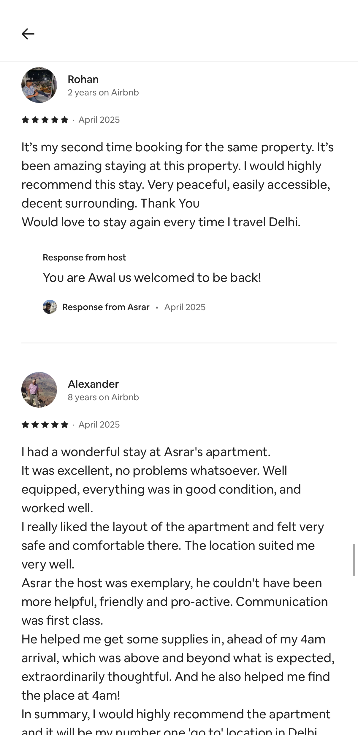 Guest review