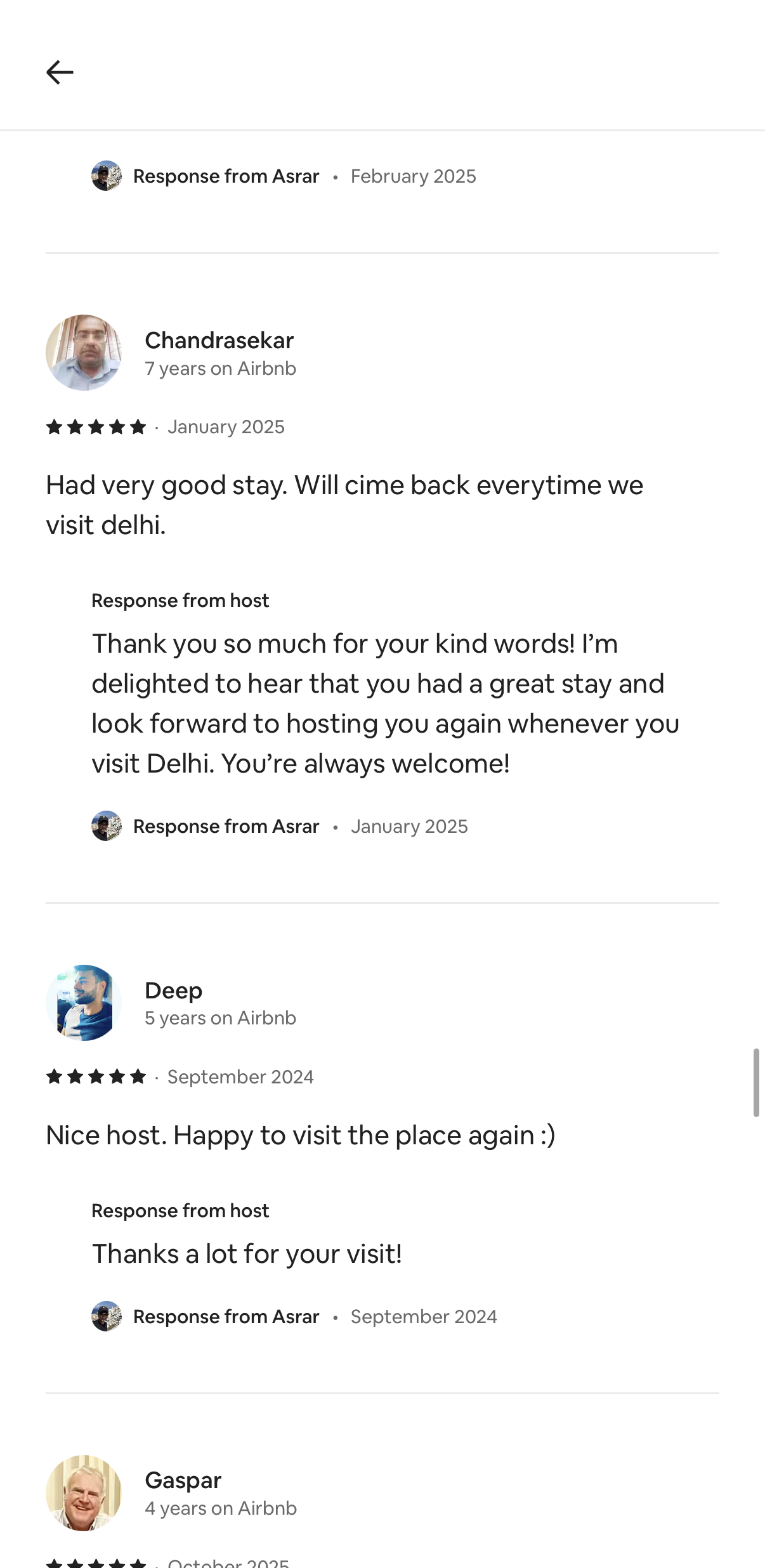 Guest review