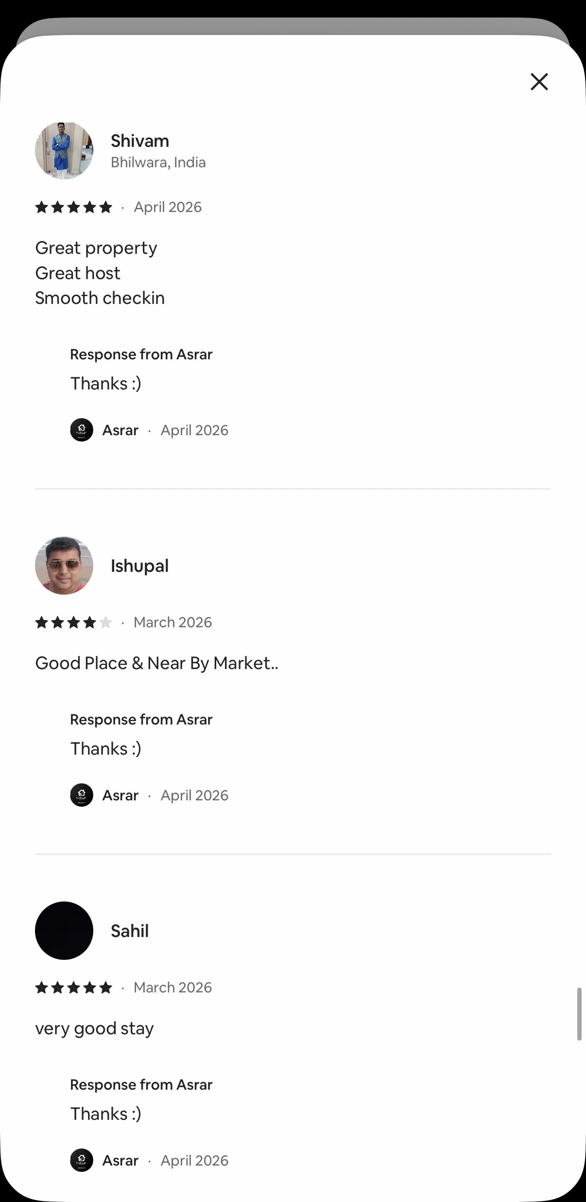 Guest review