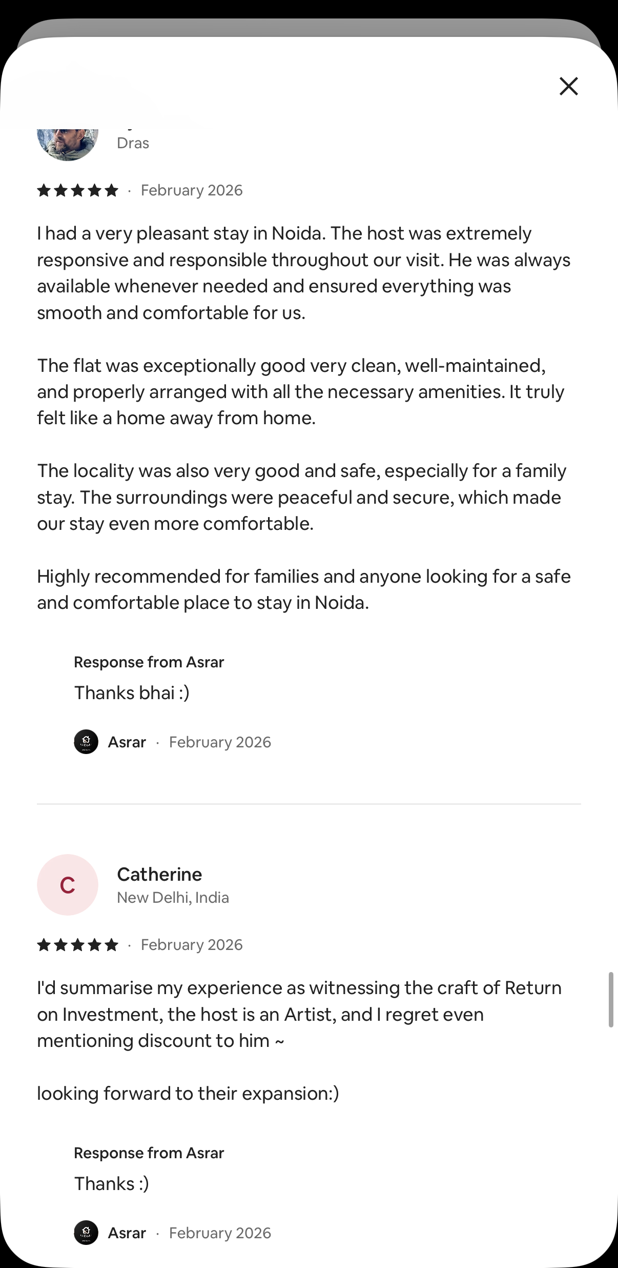 Guest review