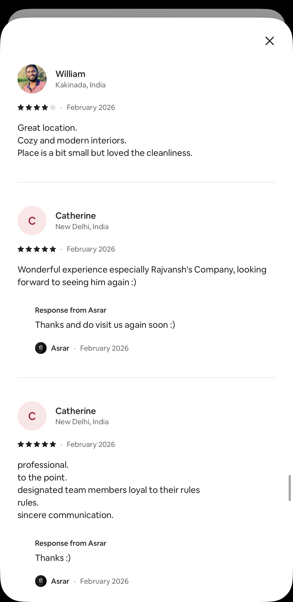 Guest review