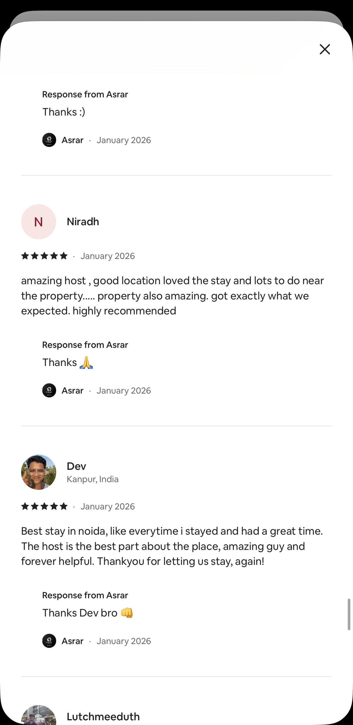 Guest review