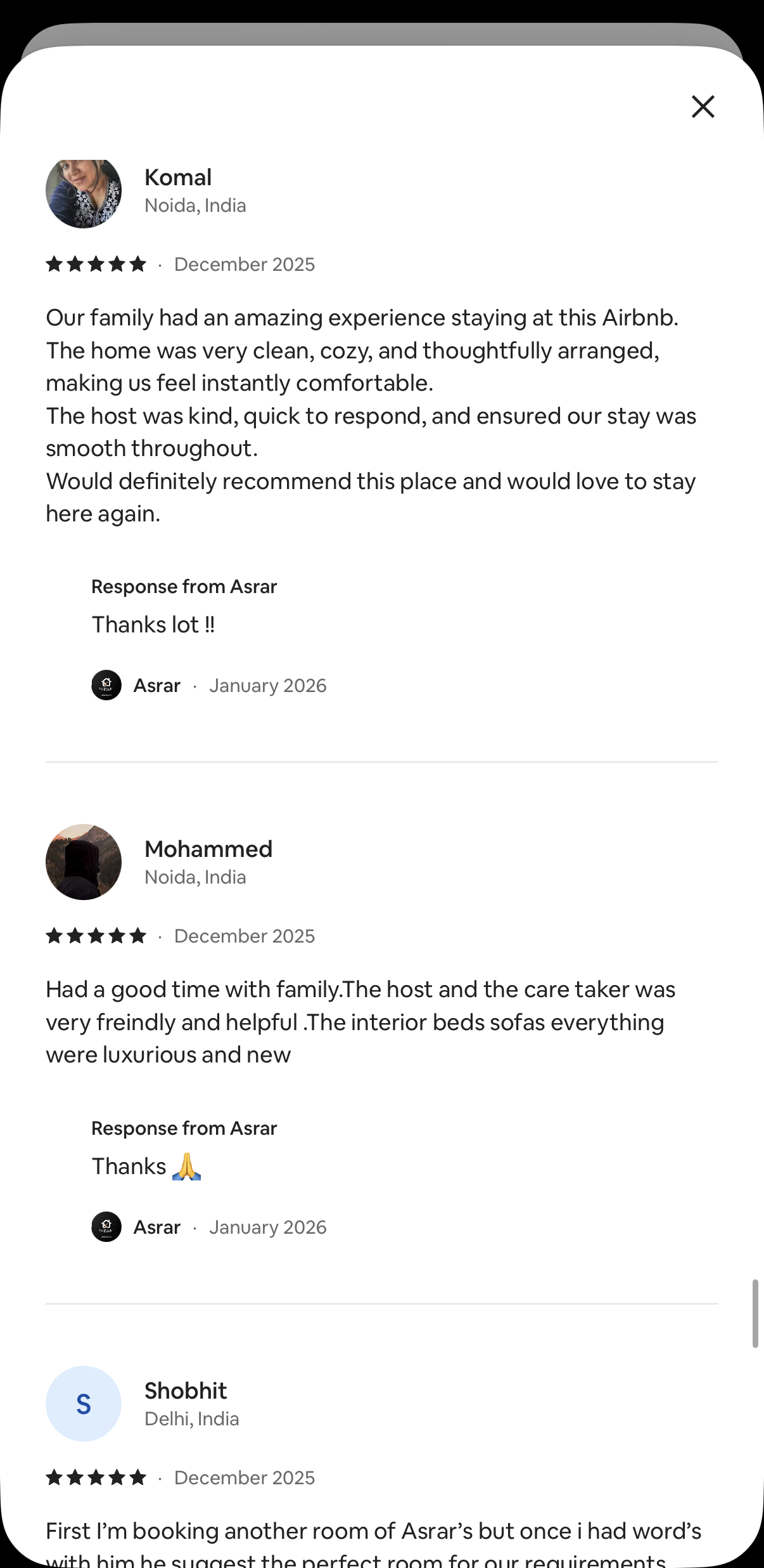 Guest review