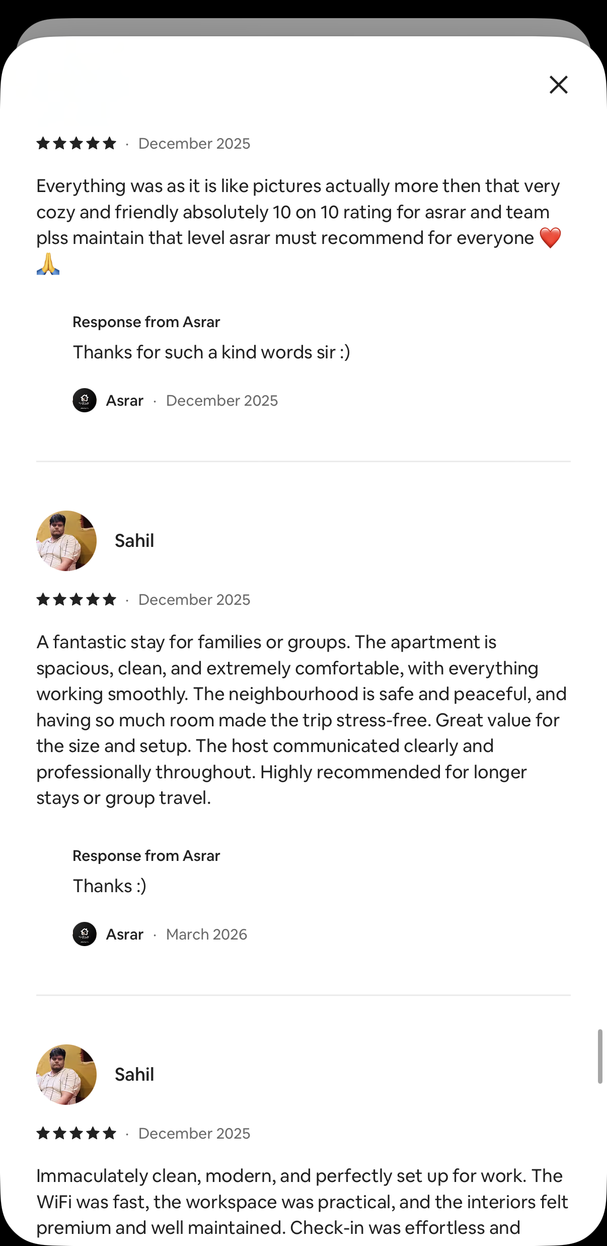 Guest review