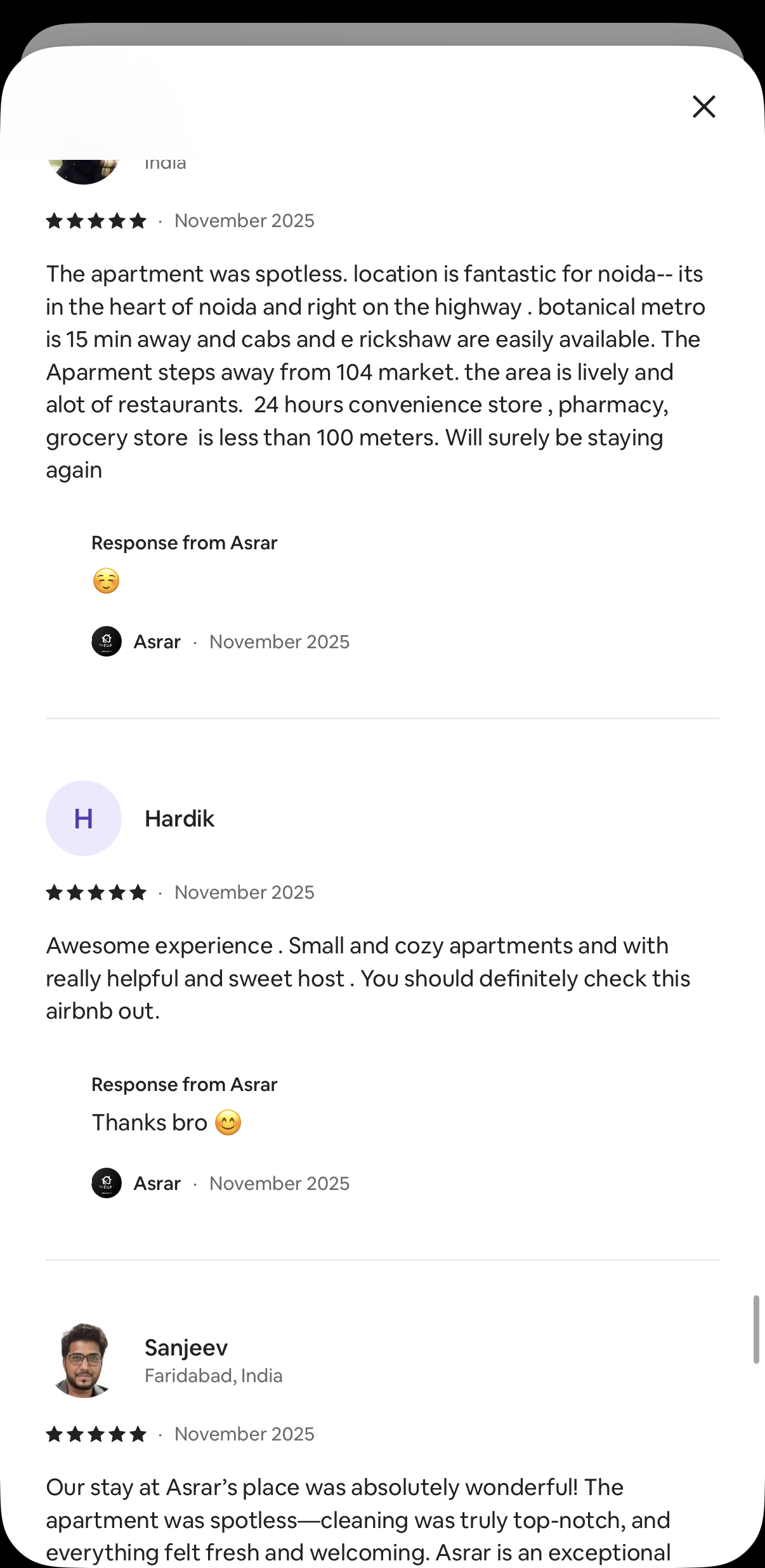 Guest review