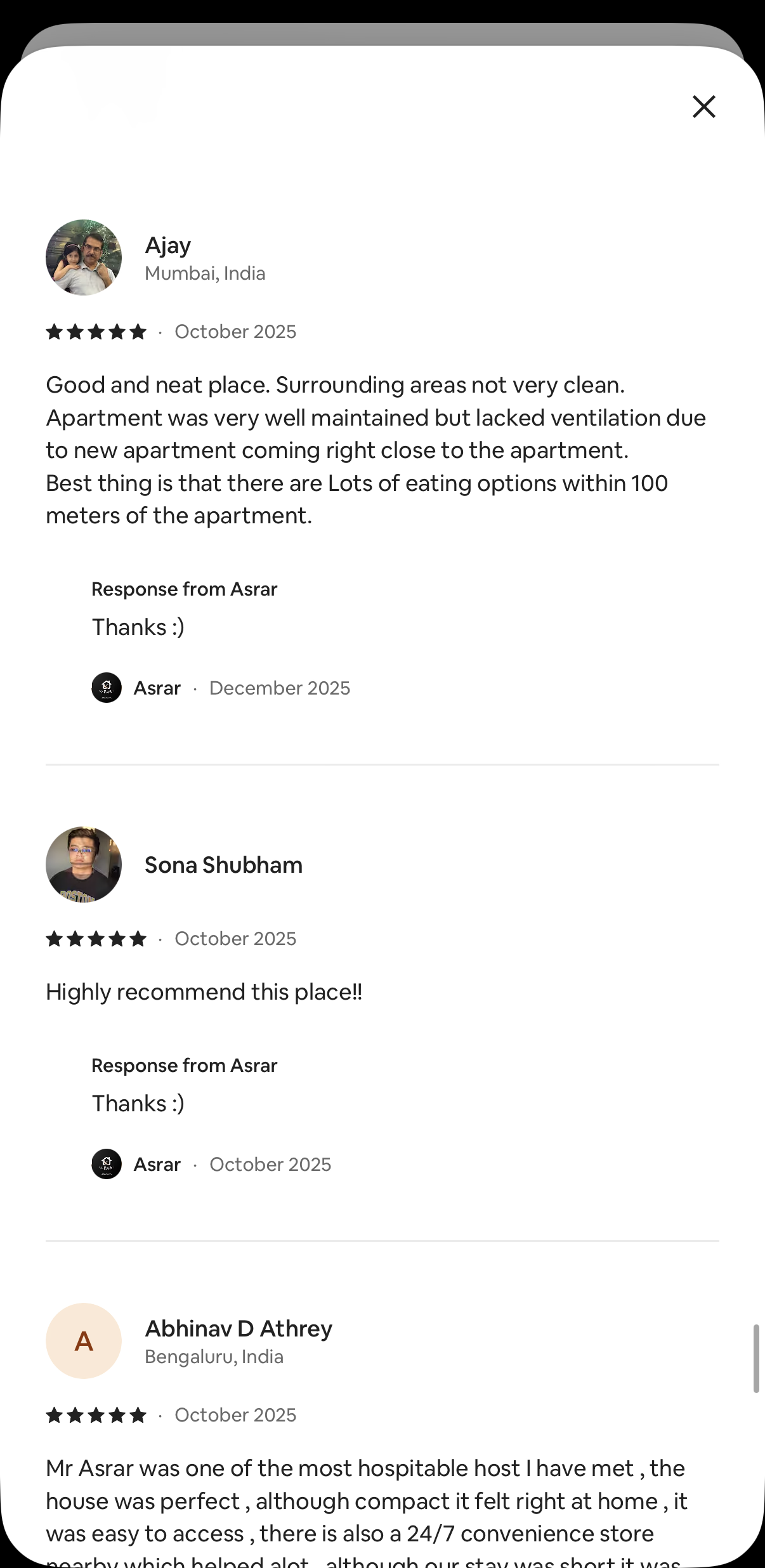 Guest review