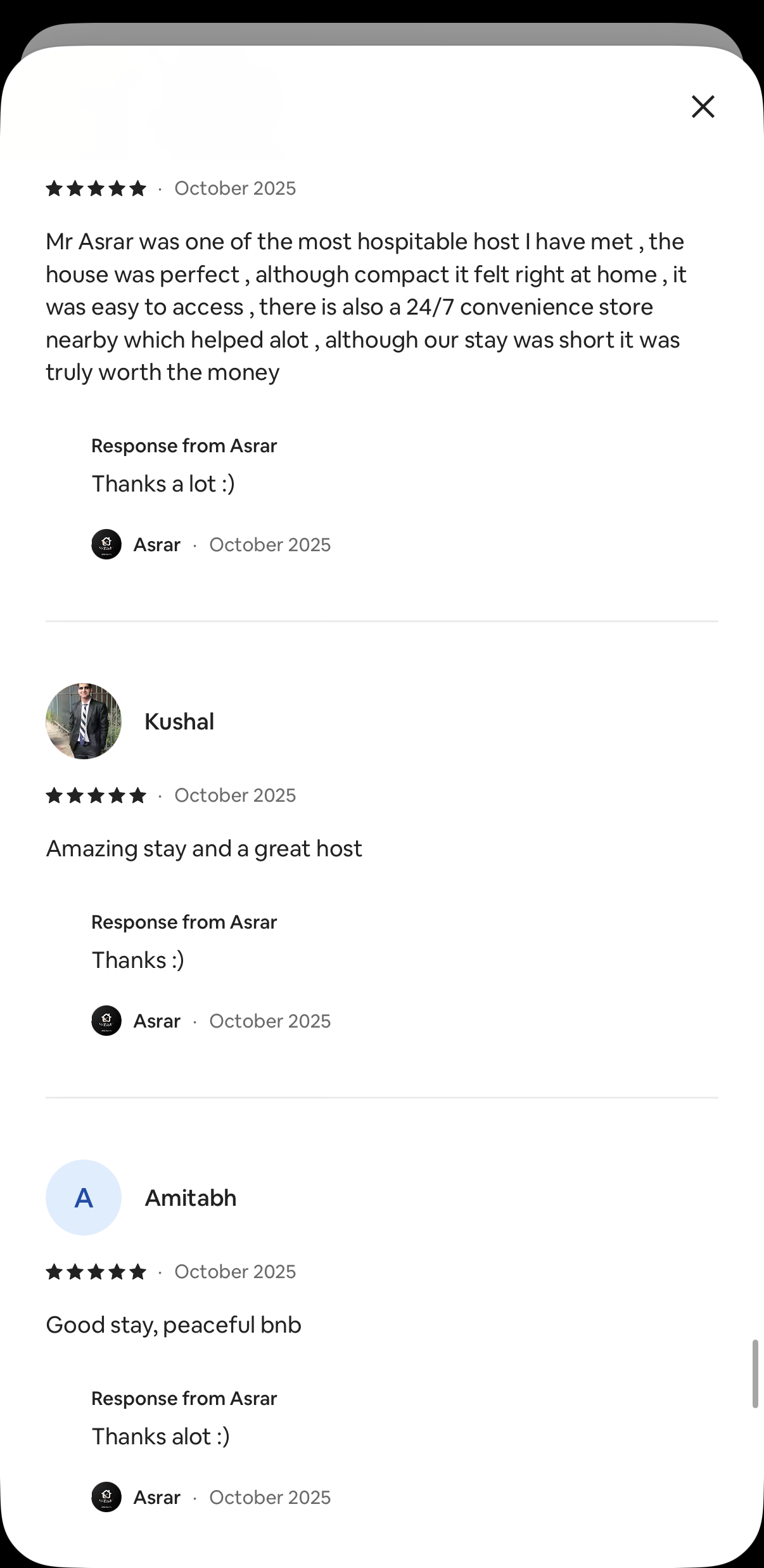 Guest review
