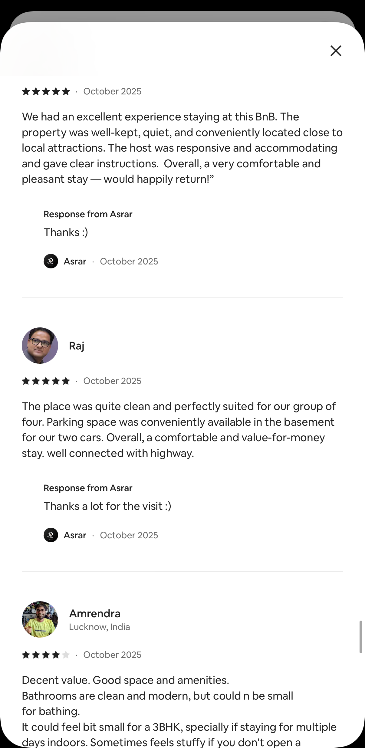 Guest review