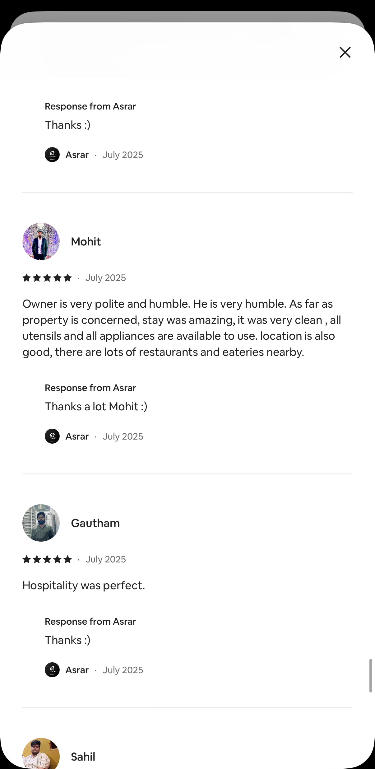 Guest review