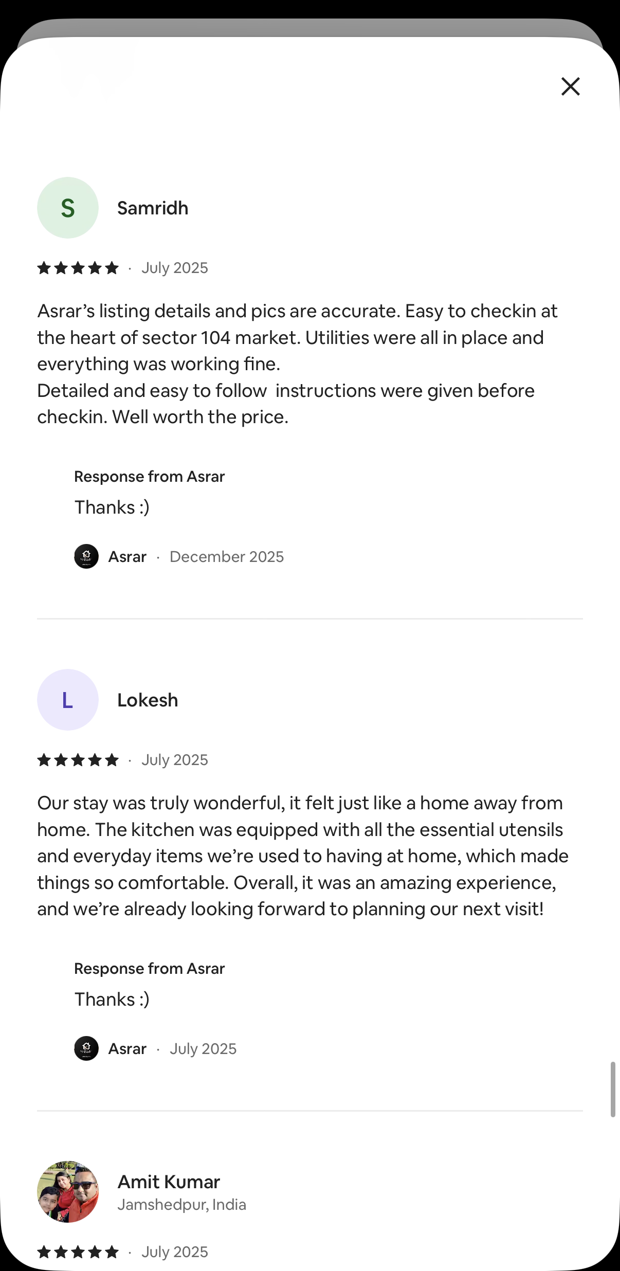 Guest review