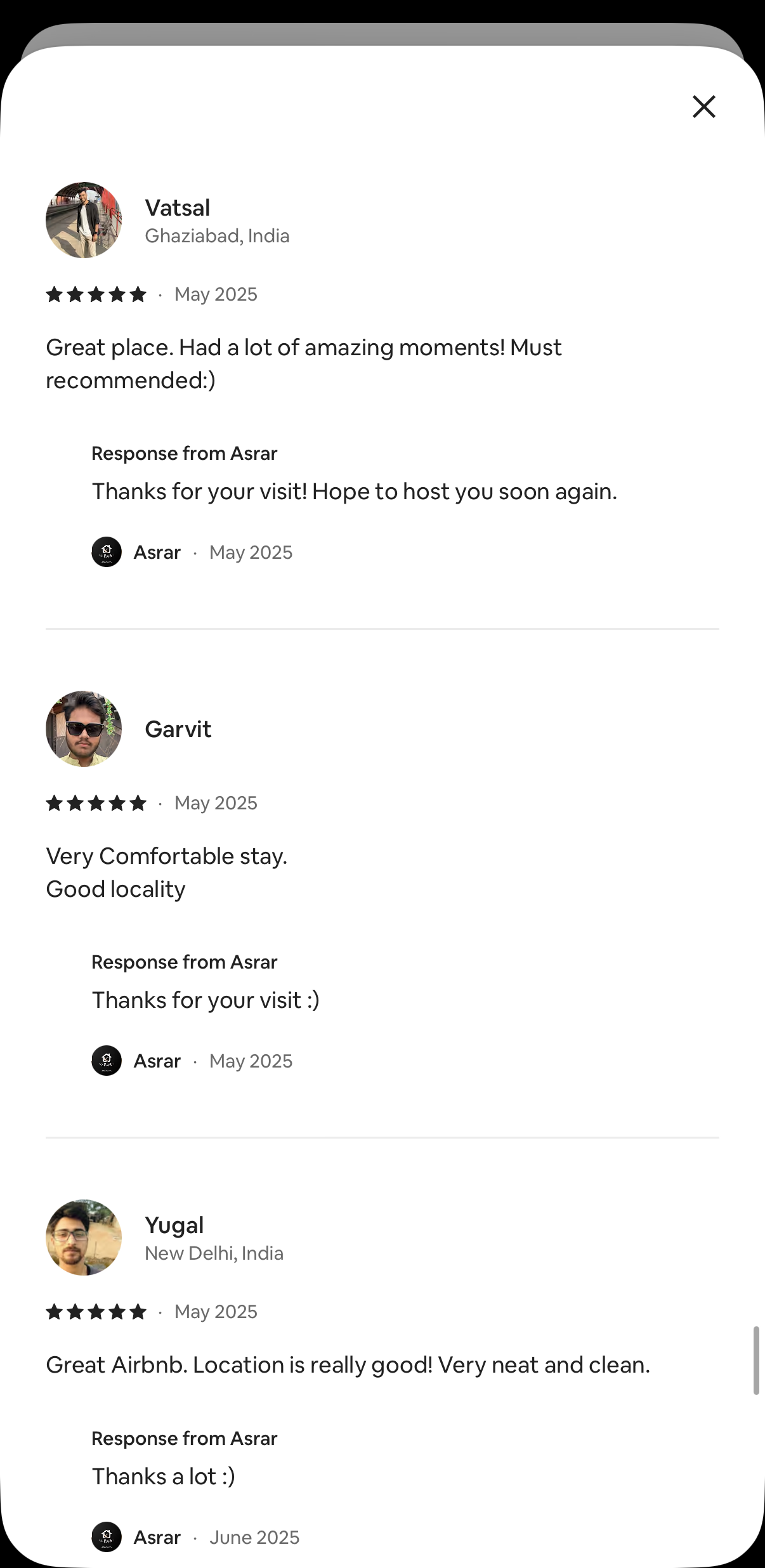 Guest review