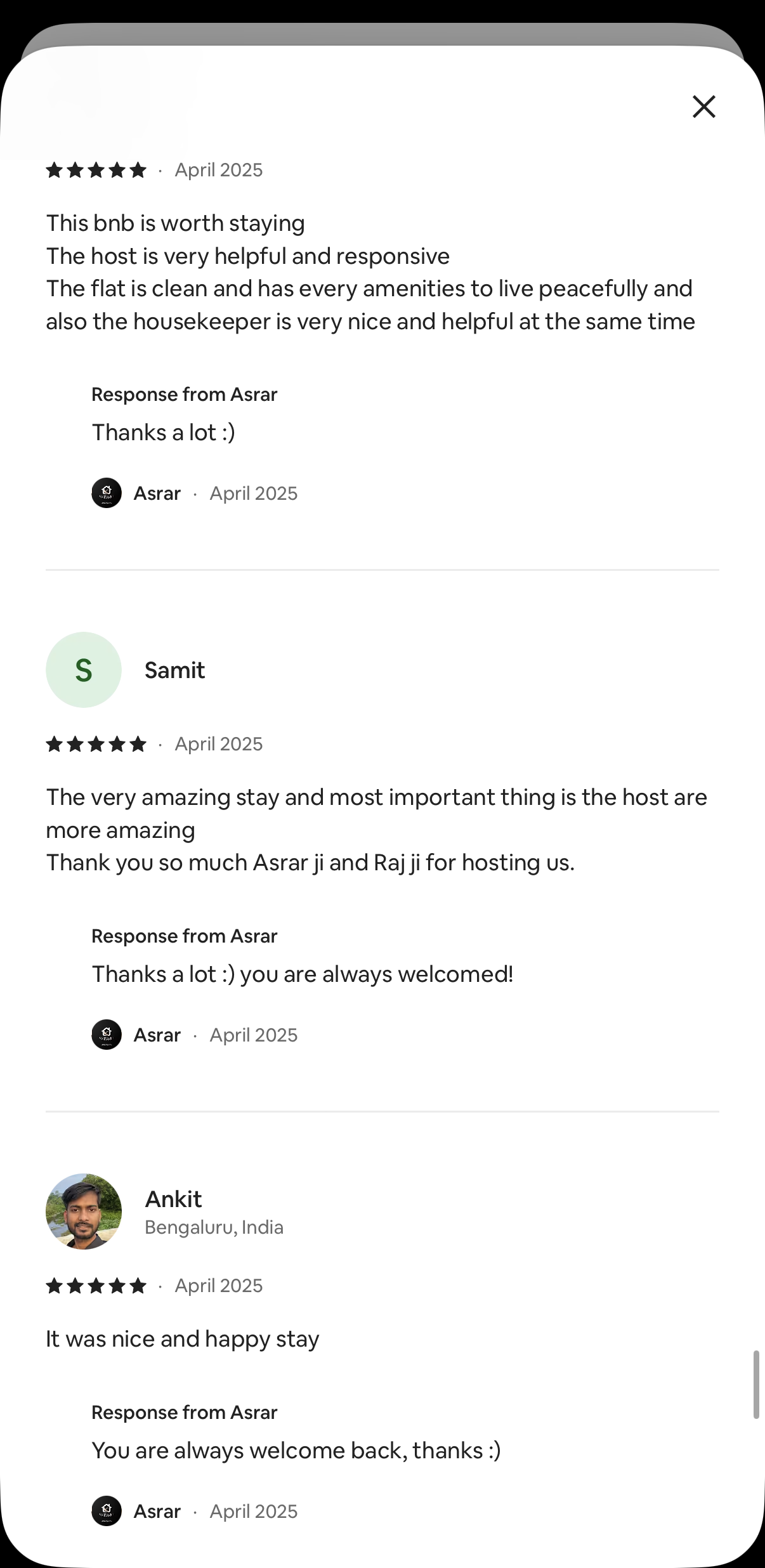 Guest review