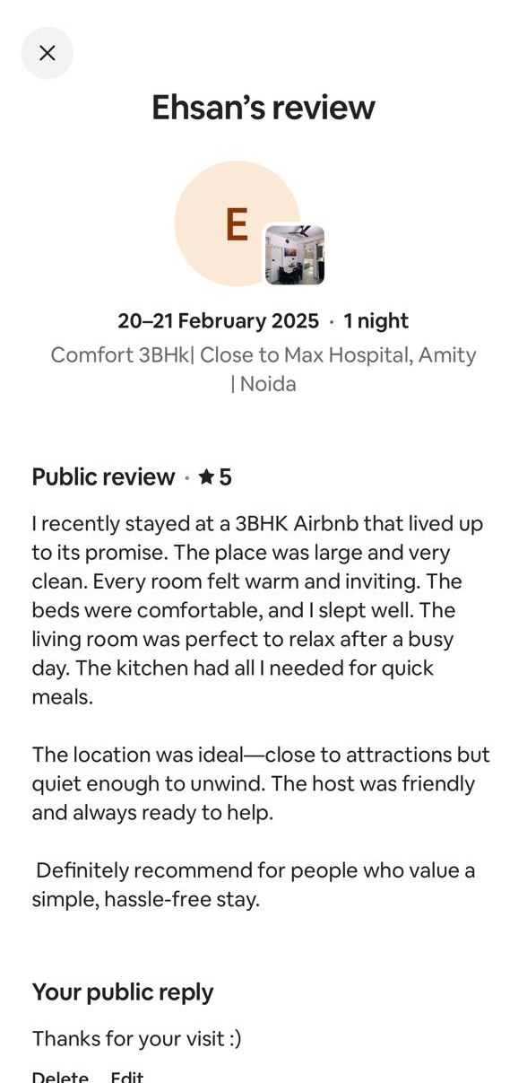 Guest review